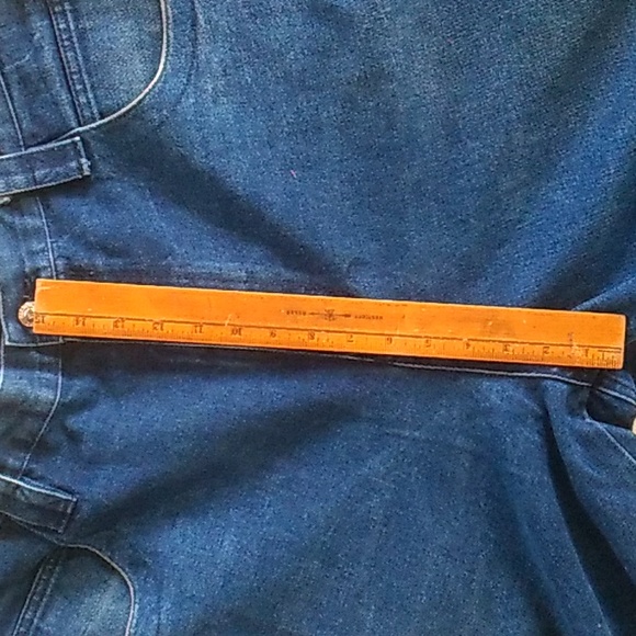 πΉ BARE FOX SKATER JEAN Low Down Baggy SKATER JEANS RARE - Picture 8 of 17